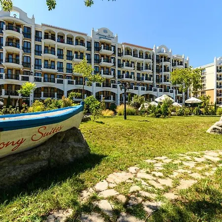 Stylish Apartment In Harmony Grand Resort Sunny Beach With Pool & Balcony * Slantchev Briag